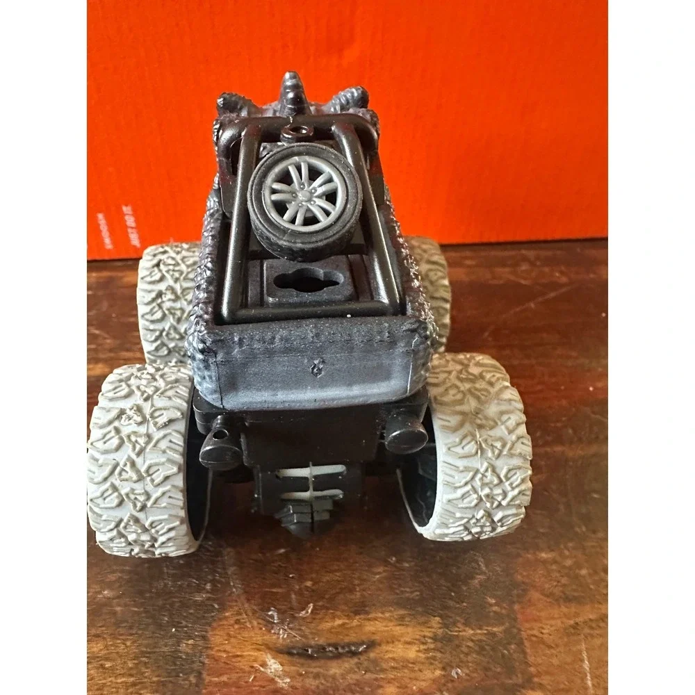Monster Truck Dino Toy Lot‎ of 3 T-Rex Spinosaurus Triceratops One Rev Up